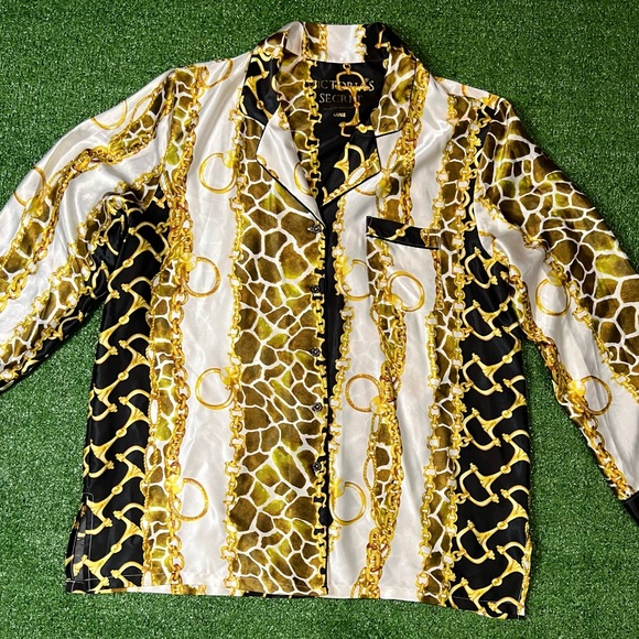 Victoria’s Secret Chain Link Satin Pj Set - Picture 6 of 16